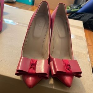 J Crew red pump 8.5